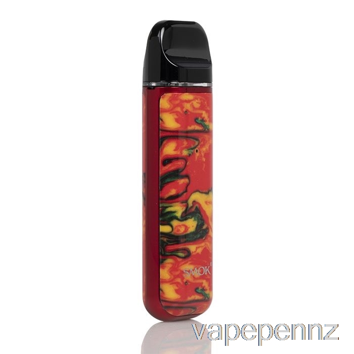 SMOK NOVO 2 25W Pod System Red / Yellow Resin VAPE NZ